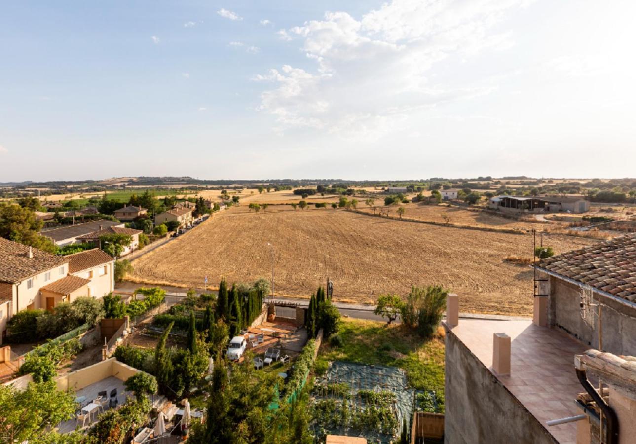 Apartamentos Vino Tinto Y Restaurante Tomate Rosa Adahuesca Kültér fotó